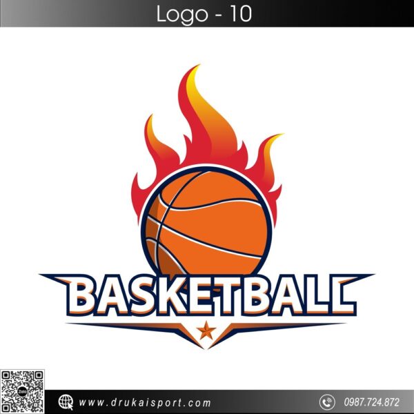 Logo Quần Áo Bóng Rổ Thiết Kế MS - 10