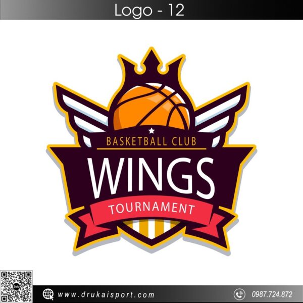 Logo Quần Áo Bóng Rổ Thiết Kế MS - 12