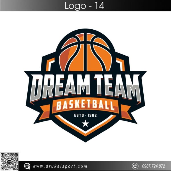 Logo Quần Áo Bóng Rổ Thiết Kế MS - 14