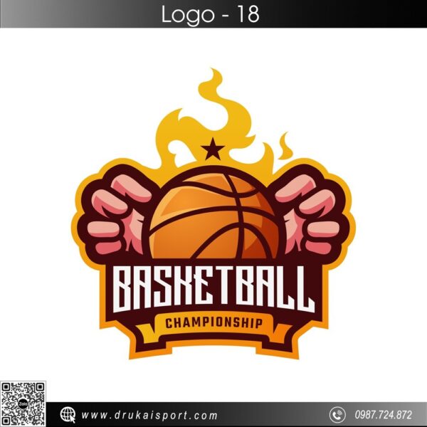 Logo Quần Áo Bóng Rổ Thiết Kế MS - 18