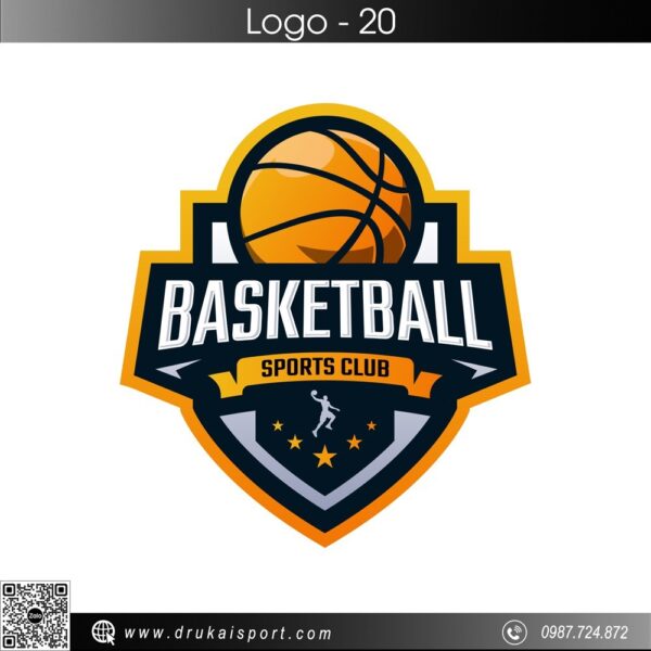 Logo Quần Áo Bóng Rổ Thiết Kế MS - 20