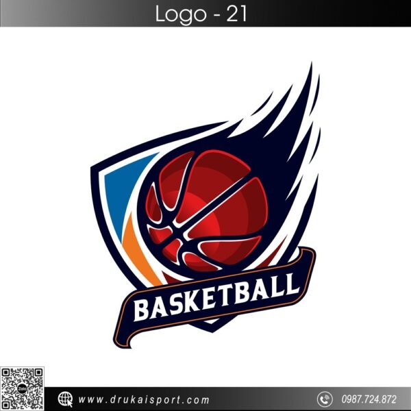 Logo Quần Áo Bóng Rổ Thiết Kế MS - 21