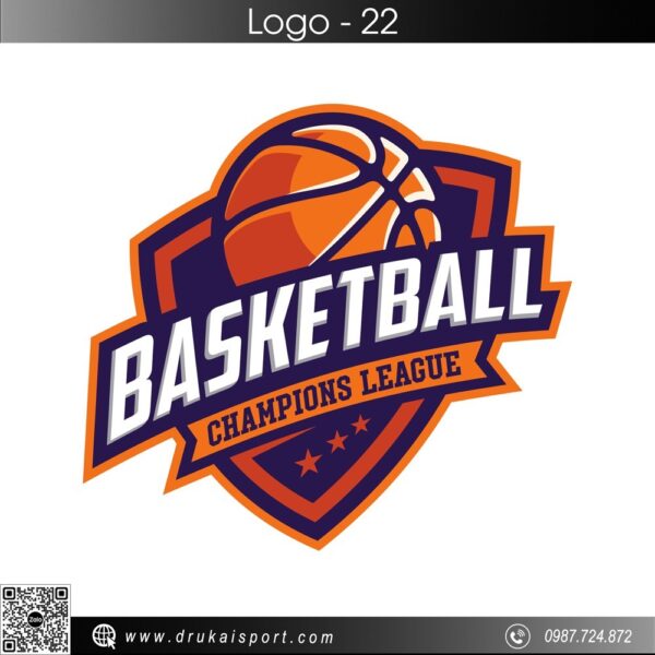 Logo Quần Áo Bóng Rổ Thiết Kế MS - 22