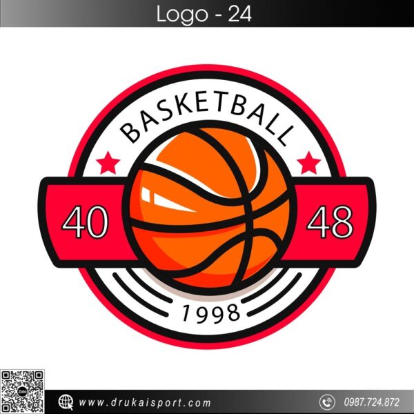 Logo Quần Áo Bóng Rổ Thiết Kế MS - 24