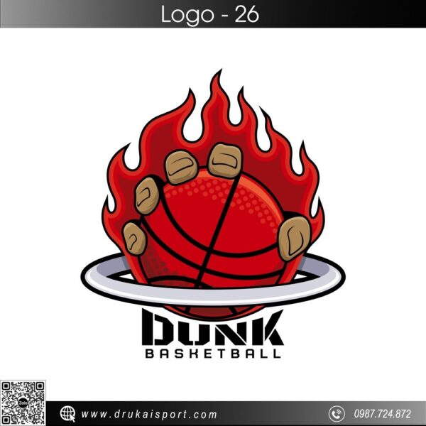 Logo Quần Áo Bóng Rổ Thiết Kế MS - 26