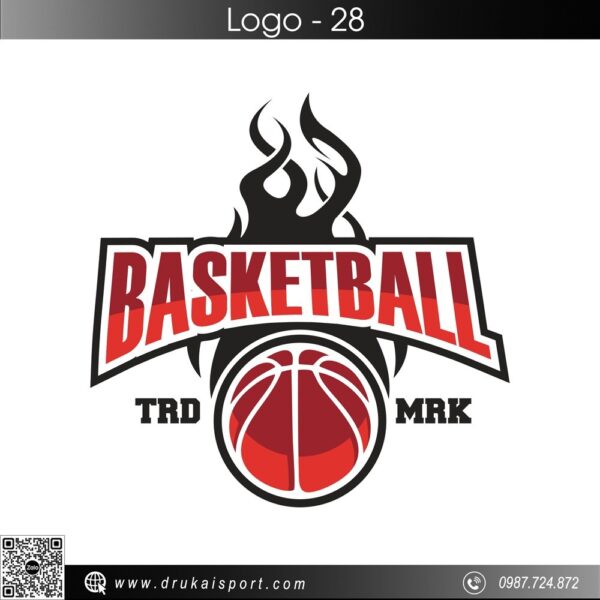 Logo Quần Áo Bóng Rổ Thiết Kế MS - 28