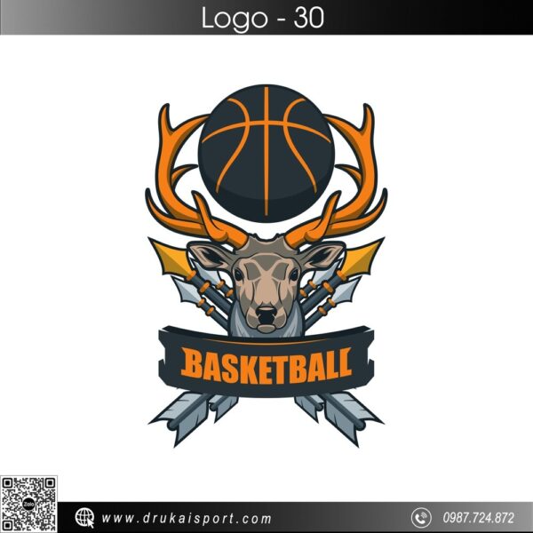 Logo Quần Áo Bóng Rổ Thiết Kế MS - 30