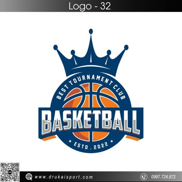 Logo Quần Áo Bóng Rổ Thiết Kế MS - 32