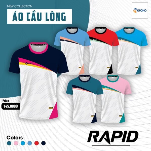 Mẫu Quần Áo Cầu Lông Quần ROKO - RAPID Phá Cách Vượt Thời Đại