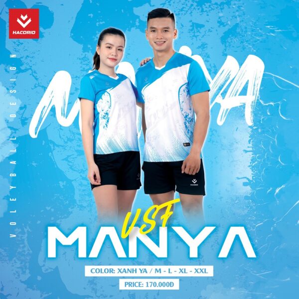 Mẫu Quần Áo Bóng Chuyền Có Sẵn HACORIO - VSF - 03 Màu Xanh Da